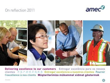 On reflection 2011 - Amec