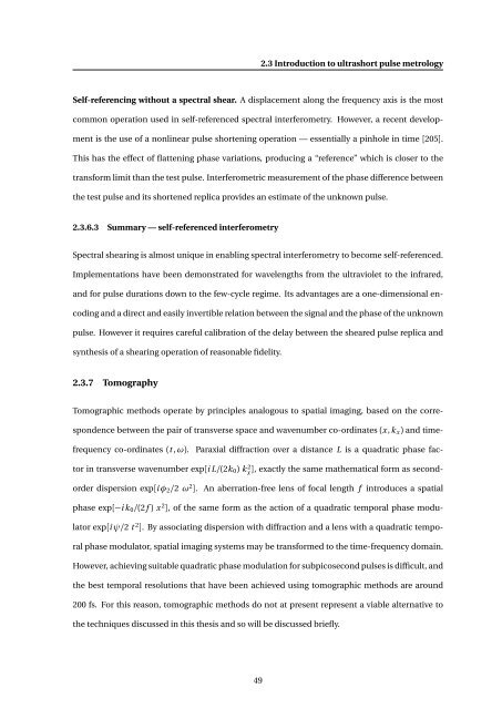 High-resolution Interferometric Diagnostics for Ultrashort Pulses