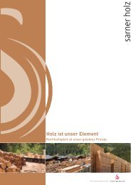 Download Broschüre Sarner Holz (pdf) - Sarner Group