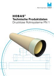 drucklose Rohrsysteme - Hobas Rohre GmbH
