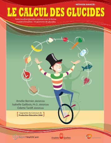 Le calcul des glucides - n unité d'insuline / 10 ... - Diabète Québec