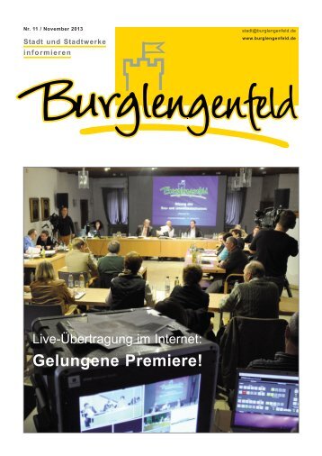 Infoblatt 2013/Ausgabe 11 - Burglengenfeld