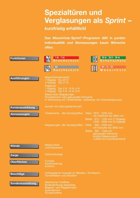 Fax - Auftrag Massivholzprogramm - Schörghuber