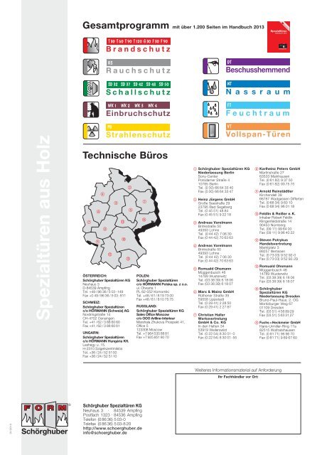 Fax - Auftrag Massivholzprogramm - Schörghuber