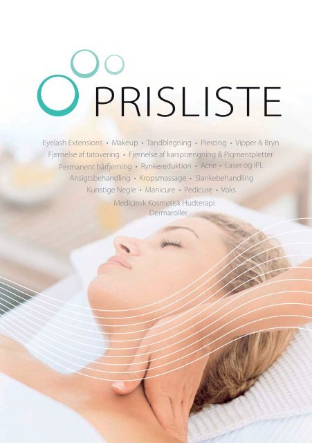 PRISLISTE - Slagelse Hudpleje Klinik