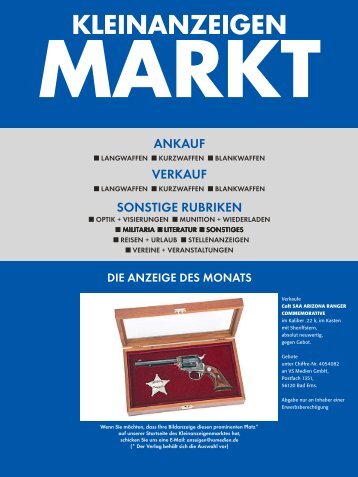 KLEINANZEIGEN - VS Medien Online-Shop