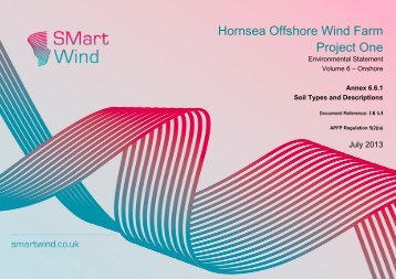 Hornsea Offshore Wind Farm Project One - National Infrastructure ...