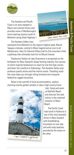 Download the visitor's guide - Marlborough