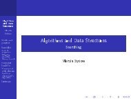 Algorithms and Data Structures - Searching - pjwstk