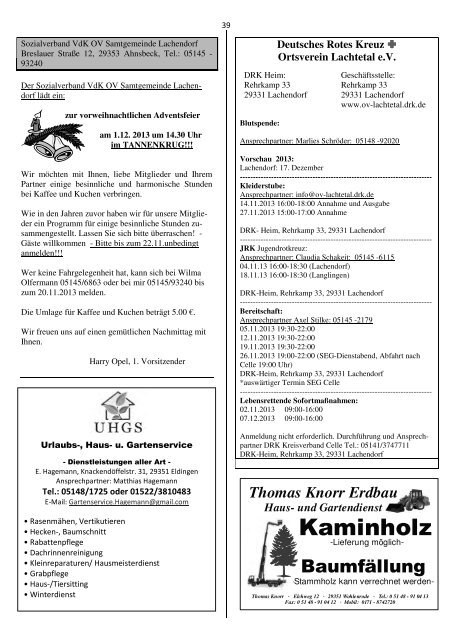 Titel August 2007 (Page 1) - Samtgemeinde Lachendorf