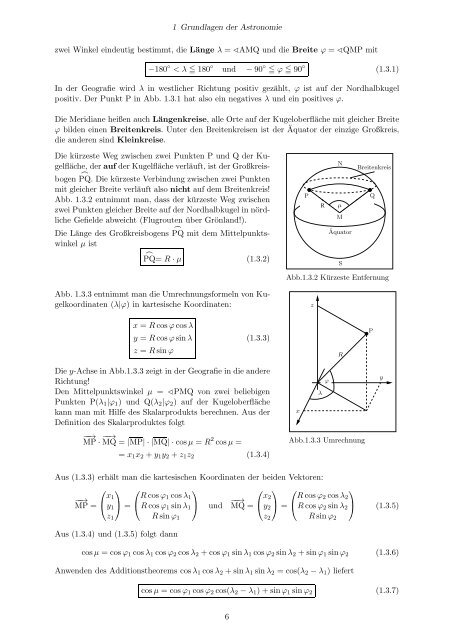 "Astronomie" (pdf, 1,0 MB) - Richard Reindl