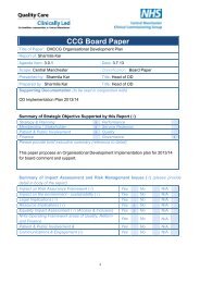 Withington Community Hospital Operating Manual