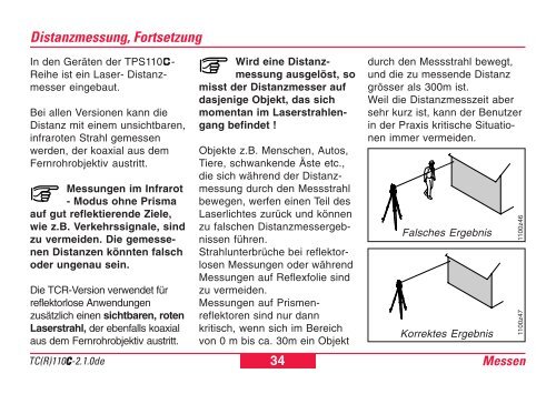 Gebrauchsanweisung TC(R)110 - Leica Geosystems