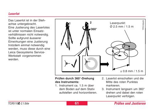 Gebrauchsanweisung TC(R)110 - Leica Geosystems