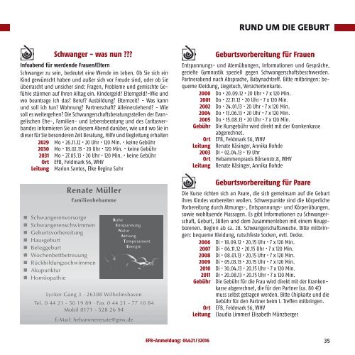 Das Programm zum Download - Ev.Familien Bildungsstätte | EFB ...