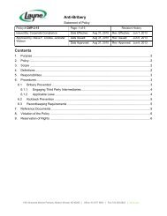 Anti-Bribery Policy - EthicsPoint