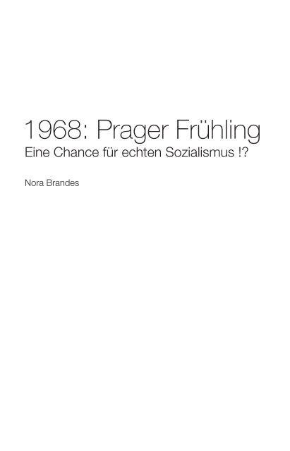 1968: Prager Frühling - SLP