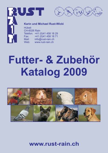 RUST-RAIN Katalog 01-2009