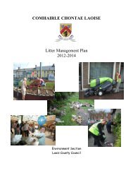 Litter Management Plan 2012-2014 - Laois County Council