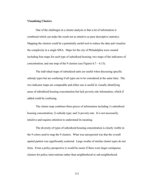 The Spatial Concentration of Subsidized Housing - Poverty & Race ...