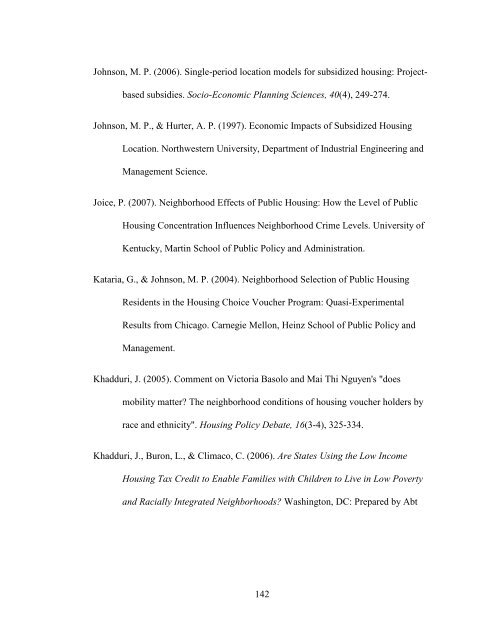 The Spatial Concentration of Subsidized Housing - Poverty & Race ...