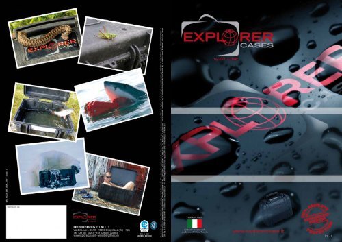 EXPLORER CASES by GT LINE s.r.l. Via del Lavoro, 50/52 - 40056 ...