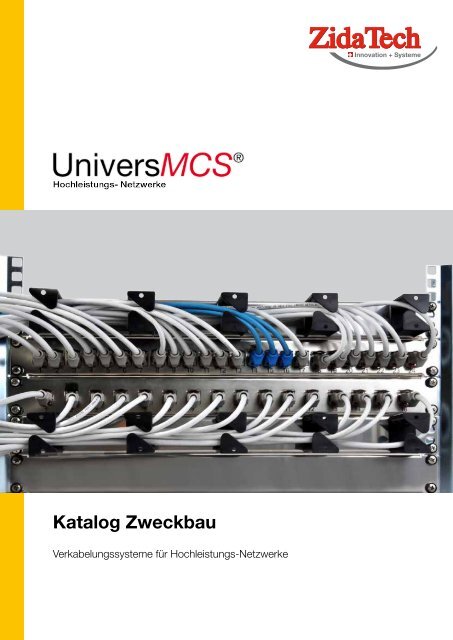 K-3020 | Katalog Zweckbau - ZidaTech AG