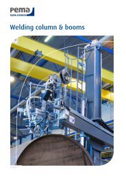 Welding column & booms - Sveiseeksperten