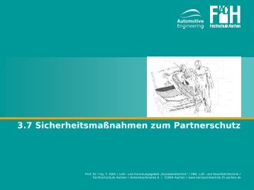 3.7 Sicherheitsmaßnahmen zum Partnerschutz - Karosserietechnik ...