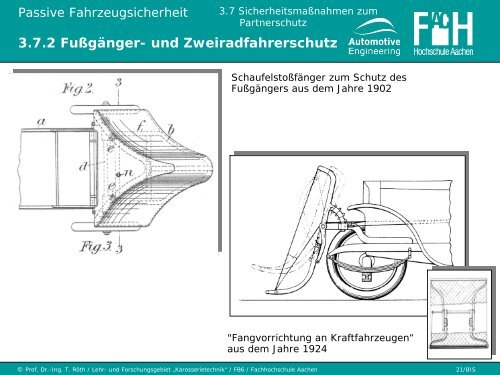 3.7 Sicherheitsmaßnahmen zum Partnerschutz - Karosserietechnik ...