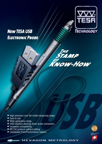 New TESA USB Electronic Probe