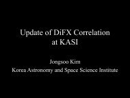 Update of DIFX correlation at the KASI - CIRA