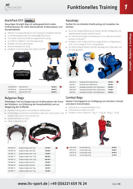 ITS Katalog 2013 - Innovative Training Systems