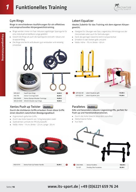 ITS Katalog 2013 - Innovative Training Systems