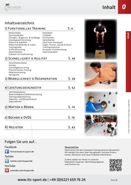 ITS Katalog 2013 - Innovative Training Systems