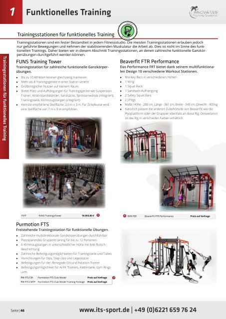 ITS Katalog 2013 - Innovative Training Systems