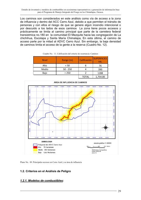 ESTUDIO DE INVENTARIO DE COMBUSTIBLE Y ... - Conanp