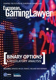 View current issue (PDF) - International Masters of Gaming Law