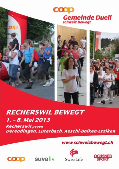 Programm 2013 RE - Schweiz bewegt
