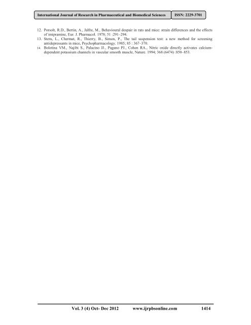 Involvement of Potassium Channels and Monoaminergic Systems in ...