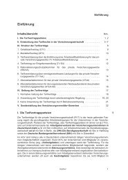 Einführung - Verlag Versicherungswirtschaft GmbH