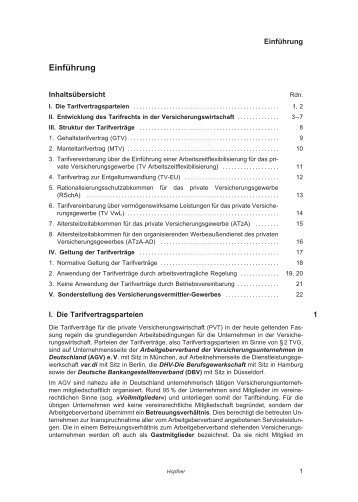 Einführung - Verlag Versicherungswirtschaft GmbH