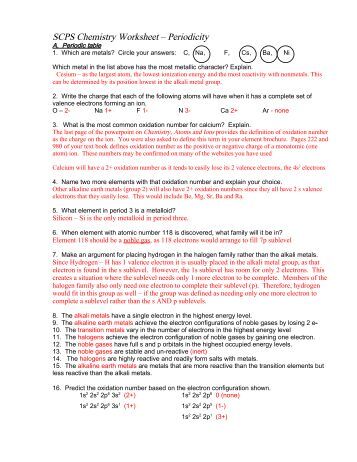 Worksheet Chemistry Worksheet Answers worksheet 7 answers first year chemistry scps worksheet