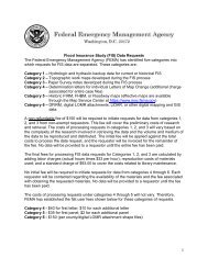 FIS Data Request Form - Federal Emergency Management Agency