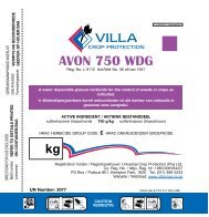 Avon 750 WDG E_UCP - Villa Crop Protection