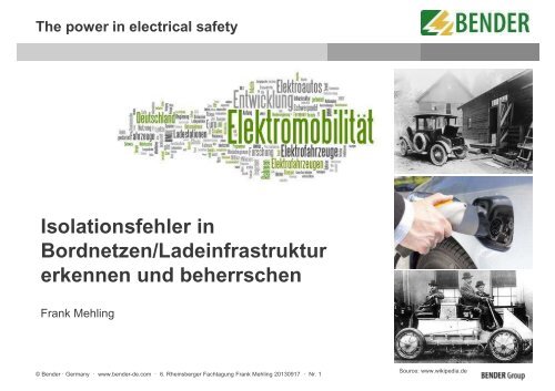 Elektrische Sicherheit in der Elektromobilität