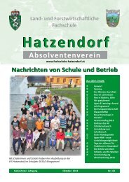 Absolventenverein - LFS Hatzendorf