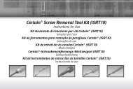 Certain® Screw Removal Tool Kit (ISRT10) - BIOMET 3i