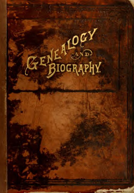 Genealogical And Biographical Record Of Will County Illinois