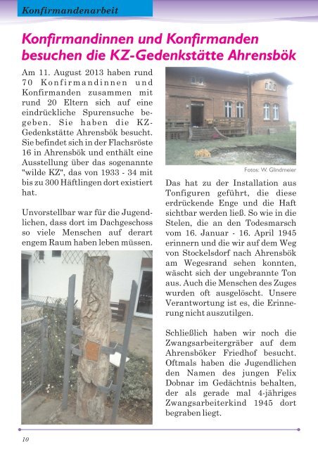 Kirchenblick online - Ev.-Luth. Kirchengemeinde Stockelsdorf